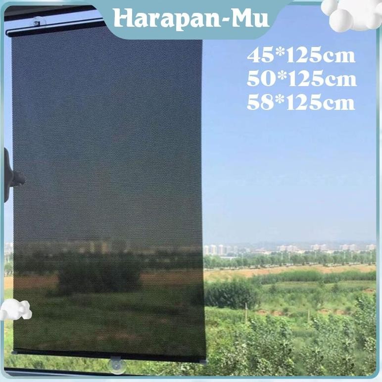 UGNDA Gorden Jendela Gulung / Gorden Jendela Tarik Turun / Tirai Pelindung Matahari Kantor