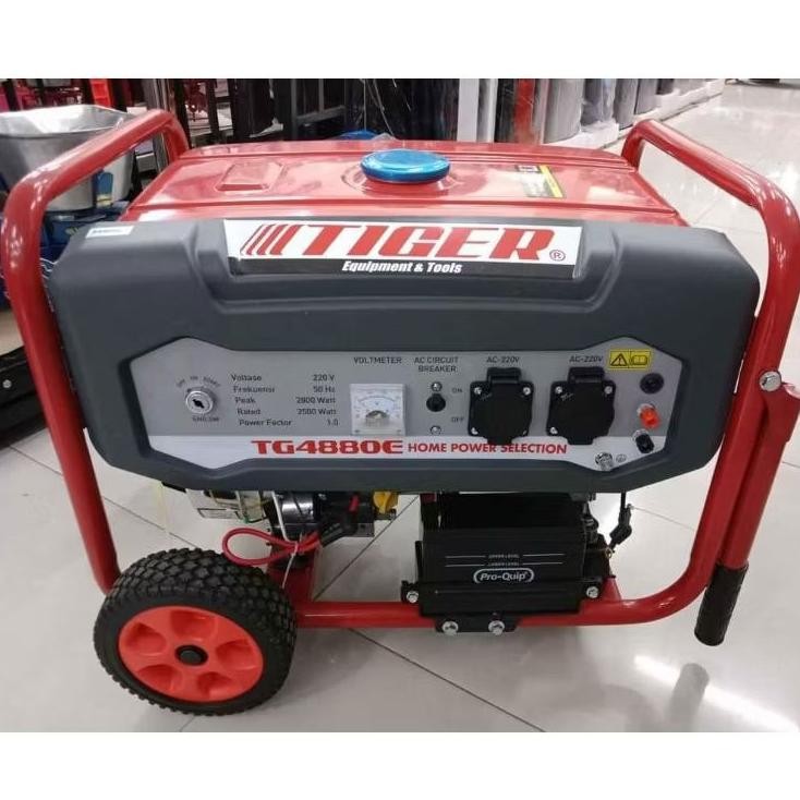 albertGokil MESIN GENSET LISTRIK TIGER 4880 2500WATT / GENERATOR LISTRIK TIGER 4880 2500watt