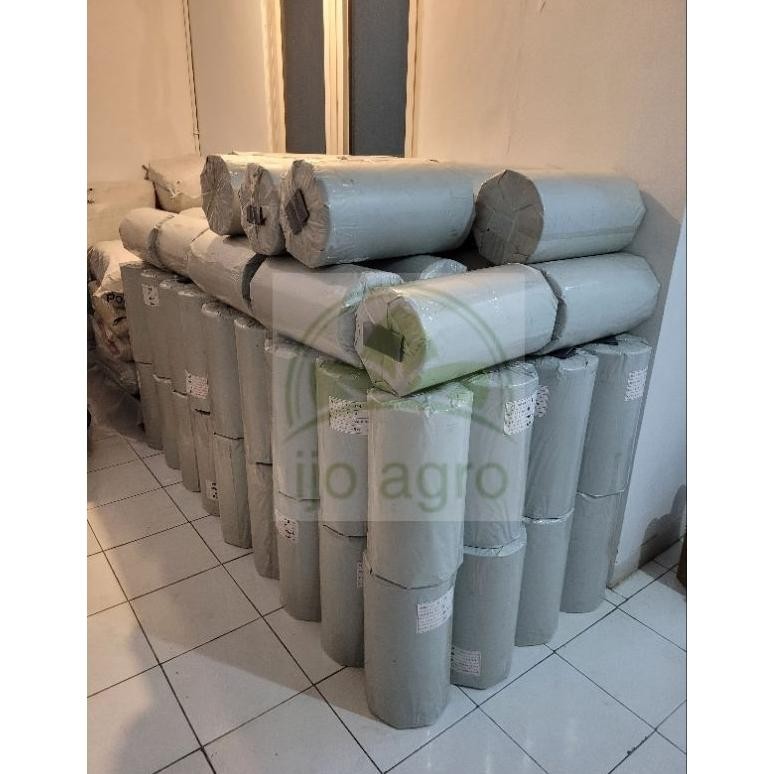 EDELWEIS- Plastik Mulsa Hitam perak lebar 80 cm , panjang 500 meter , 1 roll