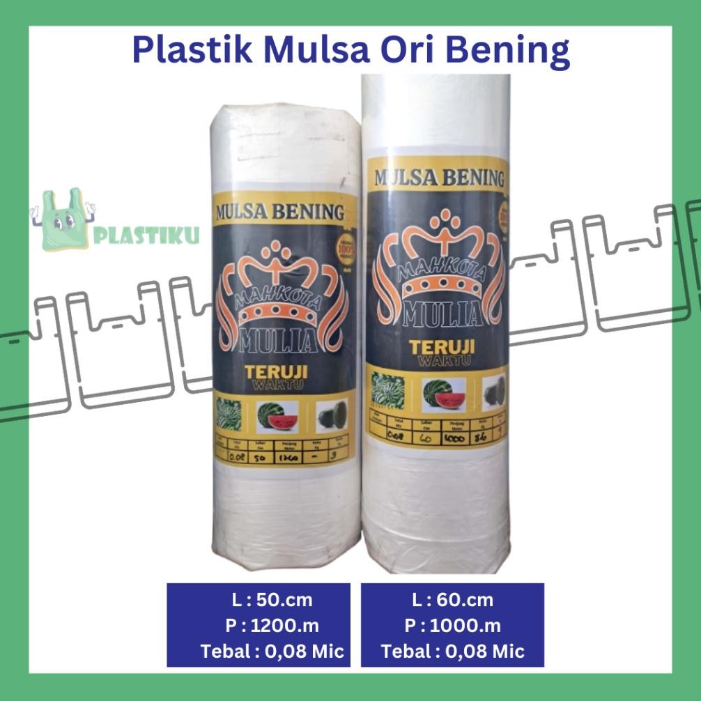 EDELWEIS- MULSA PERTANIAN ORI Bening MAHKOTA MULIA 1 Roll