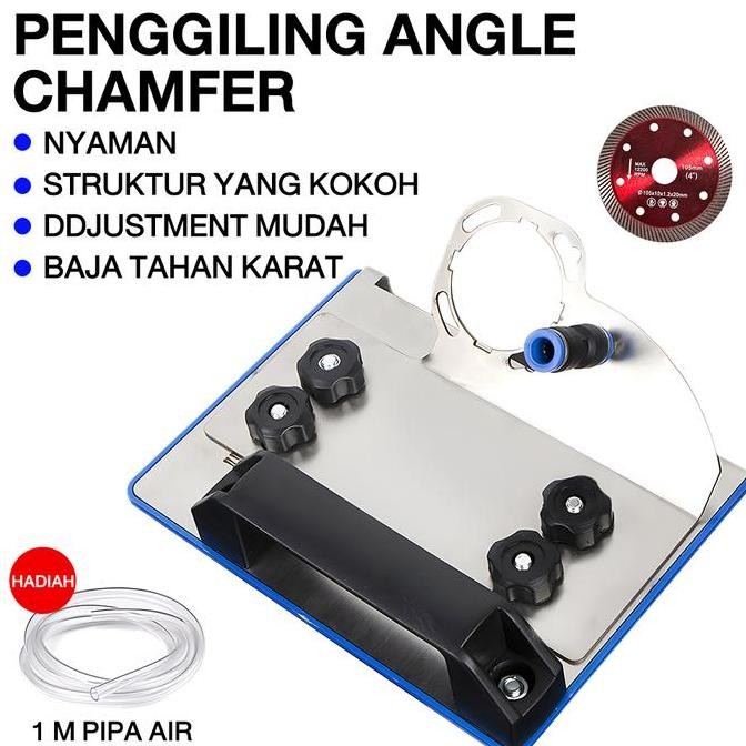 ENRIO- Gerinda Baterai Brushless 4Inch 450W Mesin Gerinda Baterai Tangan Cordless Angle Grinder Mesi