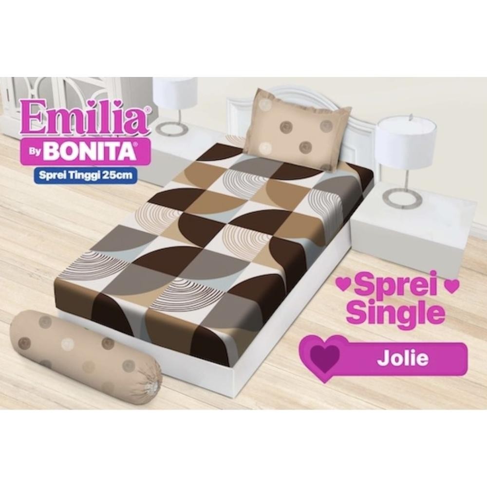 [Single] Sprei Emilia by Bonita Single B2 120x200 TERMURAH #EMILIA #BONITA #TERMURAH #SINGLE