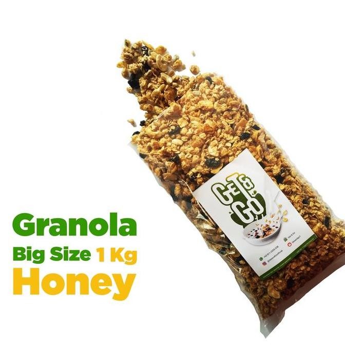Terlaris Get and Go granola honey 1 kg - granola madu granola 1 kg ABD