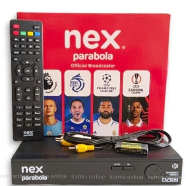 Termurah Receiver Parabola Nex Parabola Mola Nex Hitam Kuning Merah G1 G2