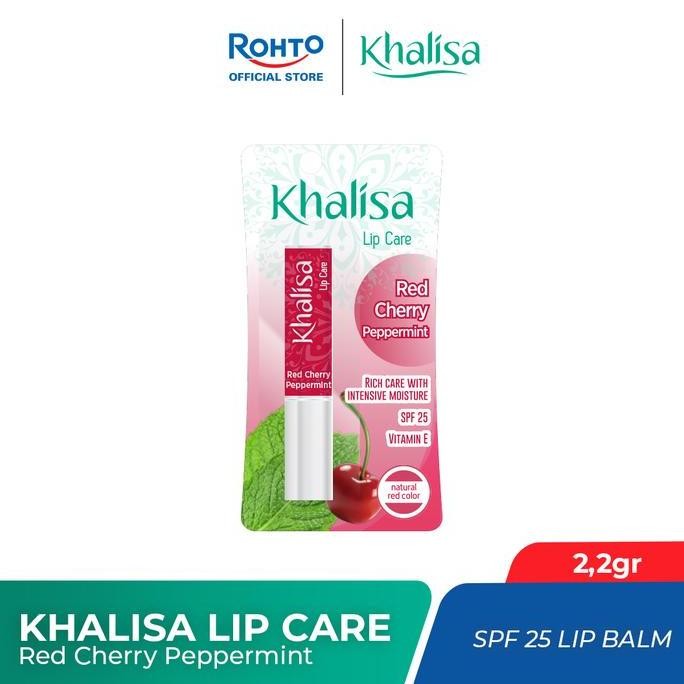 Khalisa Lip Balm Red Cherry Peppermint