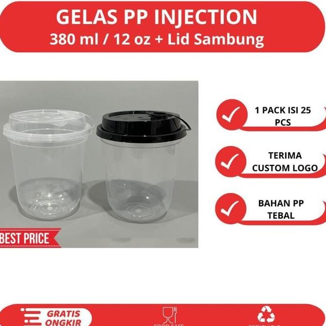 Thinwall Cup Injection Oval 380 ml 12 oz & 500 ml 16oz / 700ml 24 oz Datar / PP Cup Injection Reusab