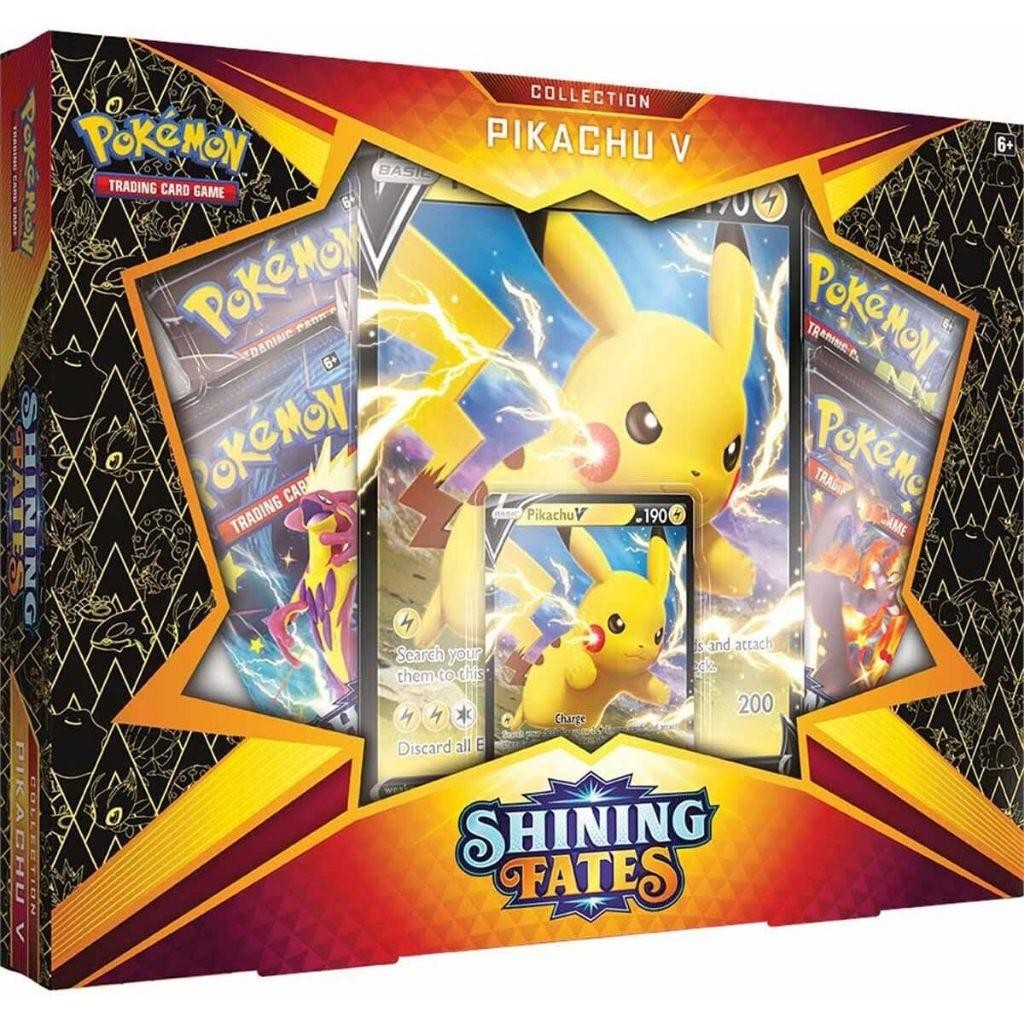 Pokemon Tcg: Shining Fates Collection Pikachu V Box