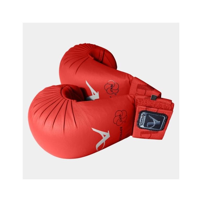 New Sarung Tangan Karate Arawaza PU / Gloves Karate Arawaza Hand Protector Gloves WKF Approved