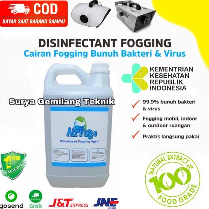 KIKYO- Cairan Disinfektan Hot Fogging Cairan Liquid Fogging Asap Disinfektan