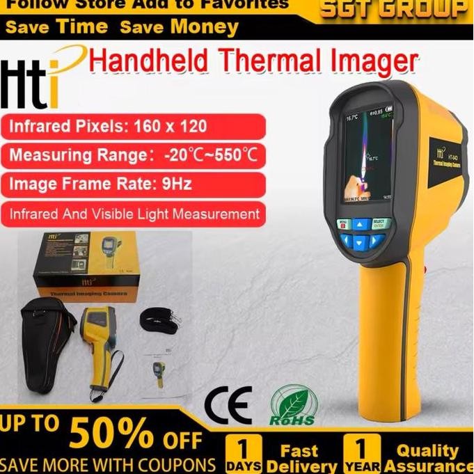 KIKYO- Thermal Imaging Camera HTI HT-02 | Thermal Imager