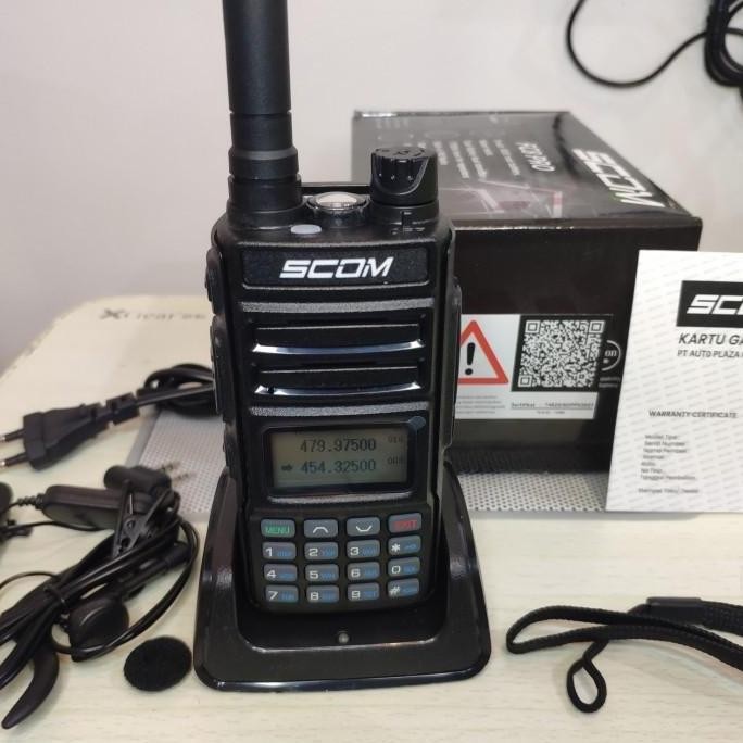 ZOLDYCK- New HT Scom FC8 Pro Radio HT Dual Band Premium Scom FC8 USB C Charging