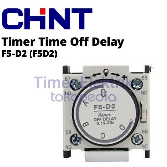 Timer Time Off Delay CHINT F5-D2 (F5D2)