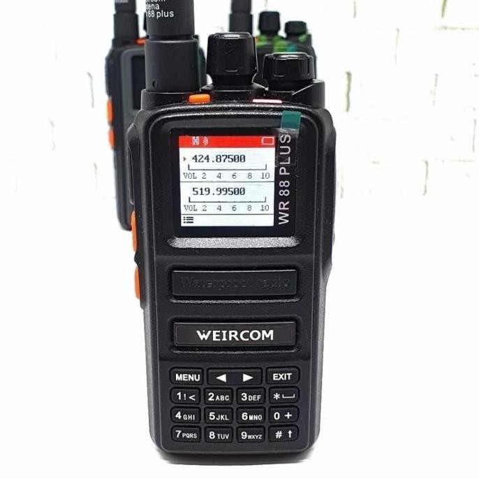 ZOLDYCK- Weircom WR88 Plus HT Dualband IP68 Waterproof HT Tahan Air 10W ori
