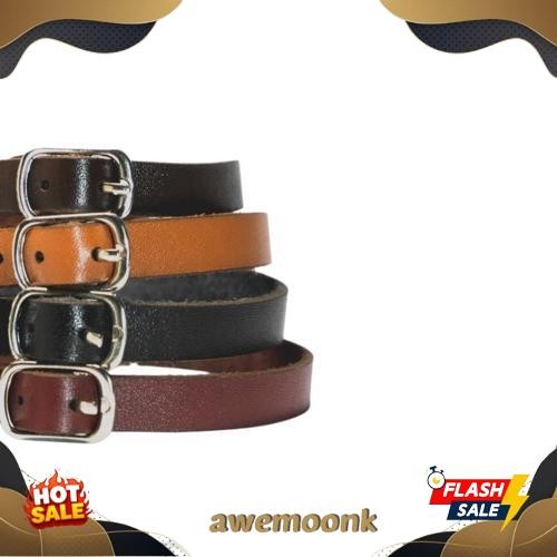 COD Kalung Anjing  Custom Nama Liontin Metal Kulit Premium