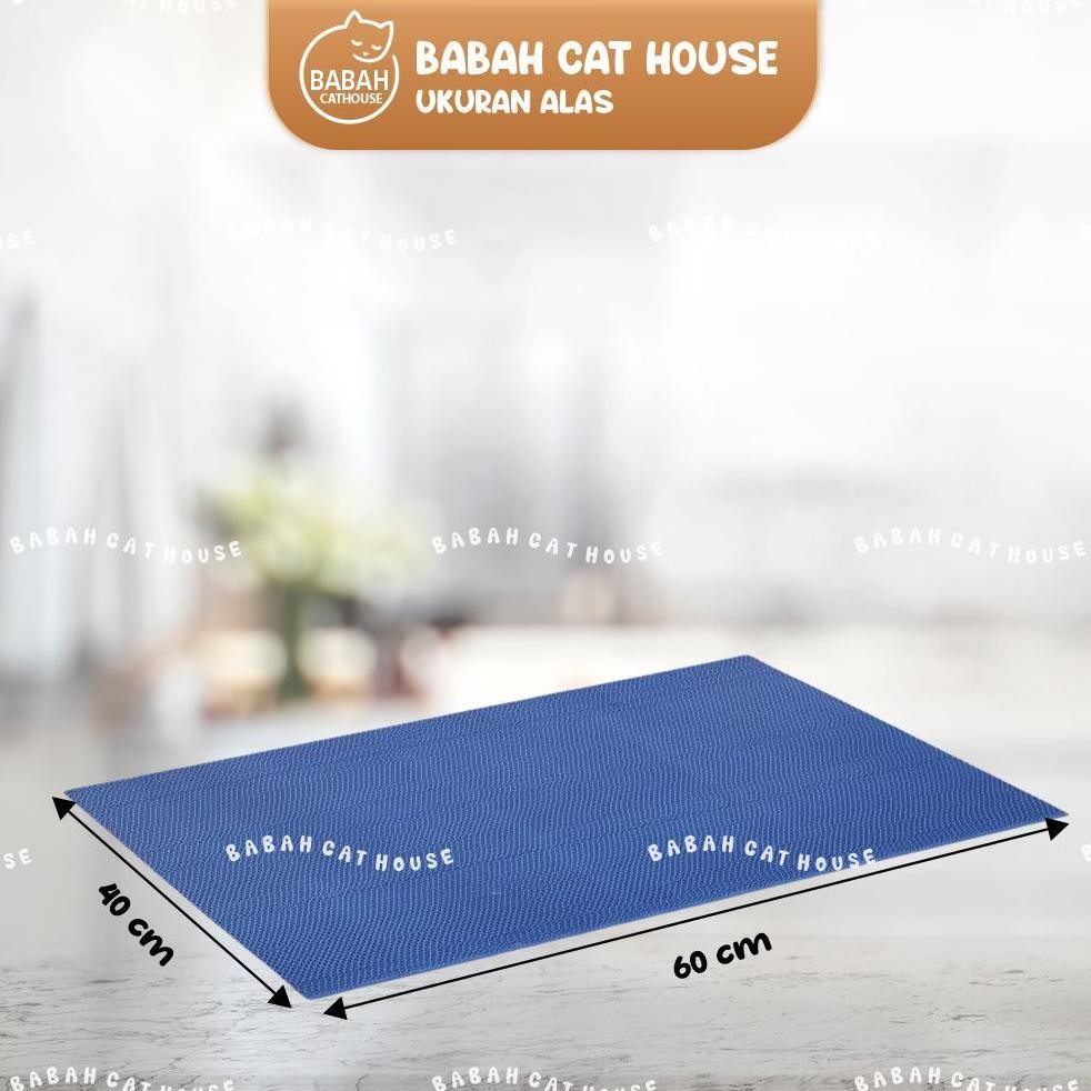 Model Baru KARPET ALAS KANDANG Kucing Kasur Anjing Tatakan Kelinci Underpad Hewan Empuk Karet Pasir 