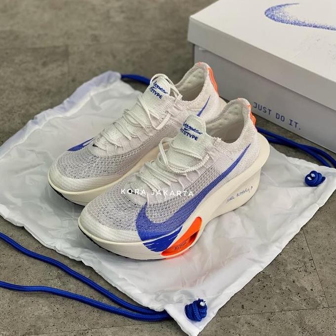 Nike Zoom Alphafly 3 Bowerman Blue Print Pack White - Bnib Original 100%