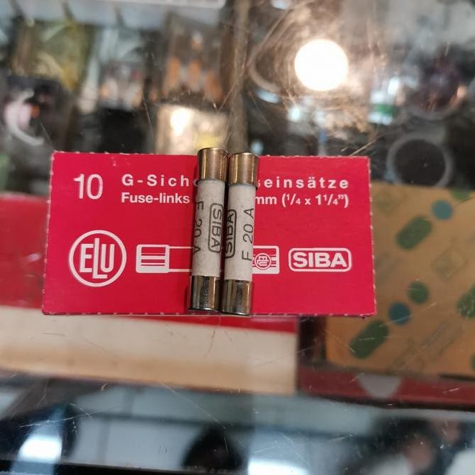 FUSE SIBA 6.3X32MM F 20A