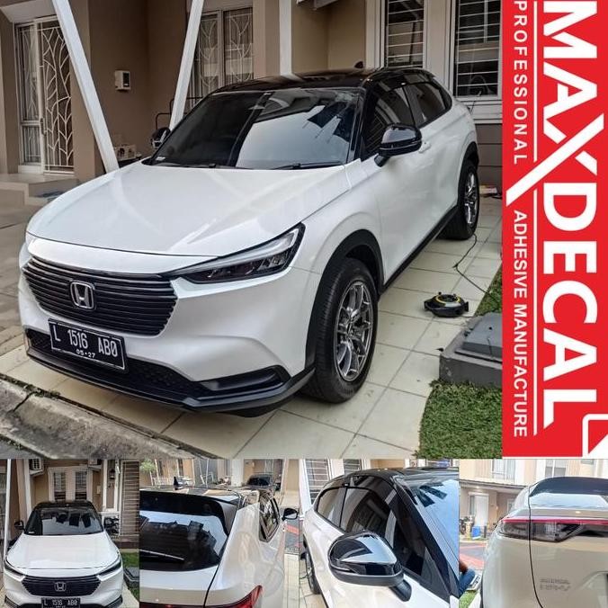 PROMO PROMO Premium Wrapping Sticker Mobil Two Tone Hitam Super Glossy DISKON