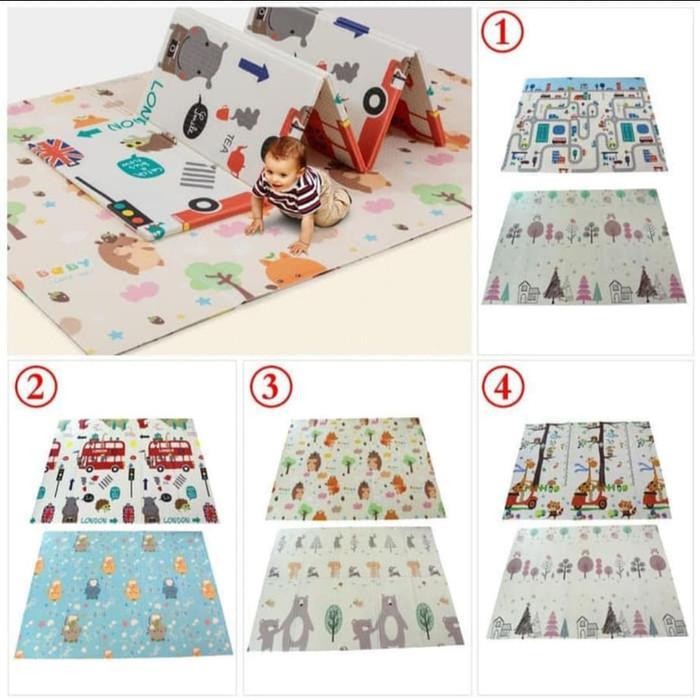 tikar lipat anak import playmat bayi 150x200