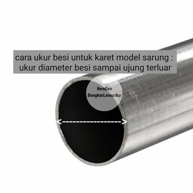 Promo Karet Kaki Kursi Meja 2 Inchi / 47 Mm Tutup Pipa Besi 2" Cod