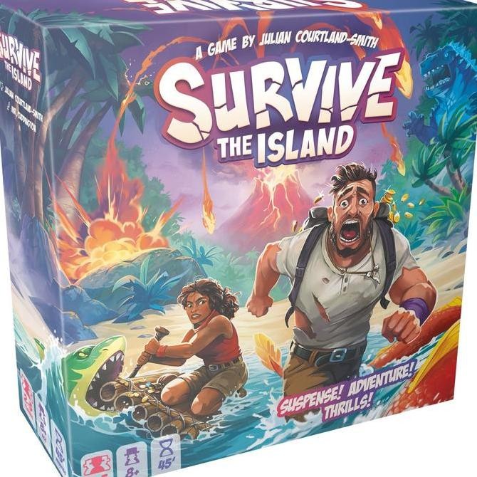 Survive The Island New Edition Board Game - Previously Escape from Atlantis