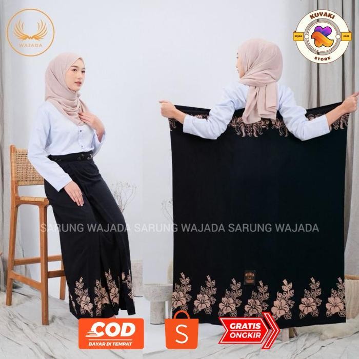 we-12 io-98 Sarung Batik Mbak Santri Cap Santung Sarung Batik Santriwati Sarung Batik Wanita Sarung 