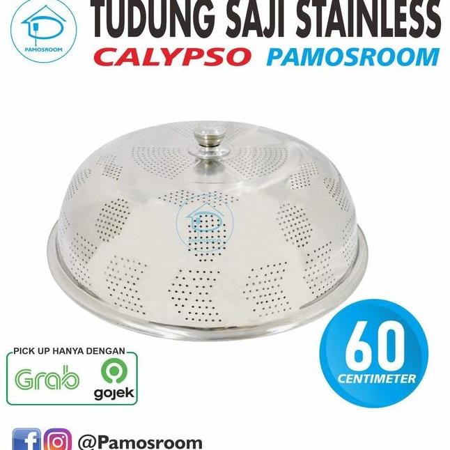 Calypso Tudung Saji Stainless 60Cm Tutup Wadah Makanan Stainless 60 Cm