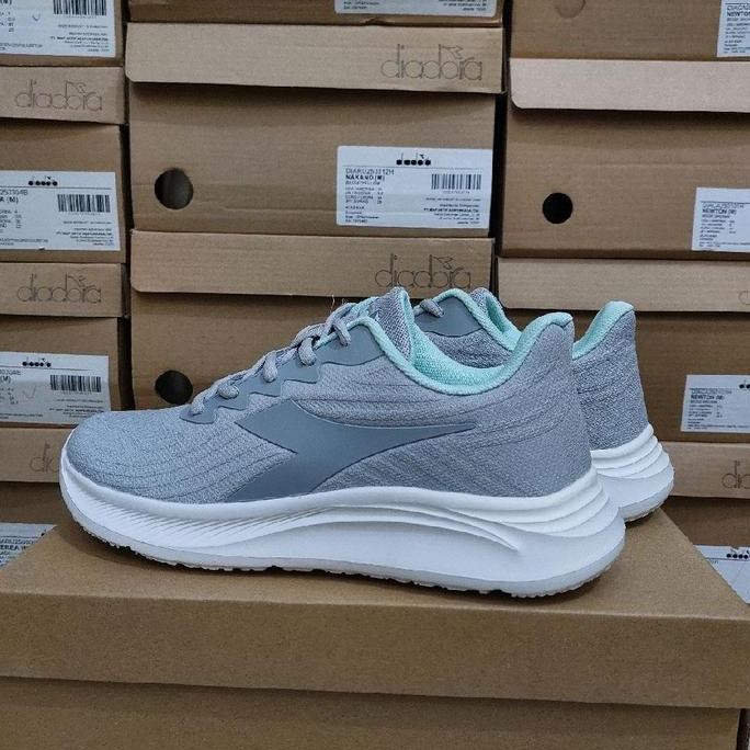 Sepatu Diadora Medwine Original Wanita - Grey