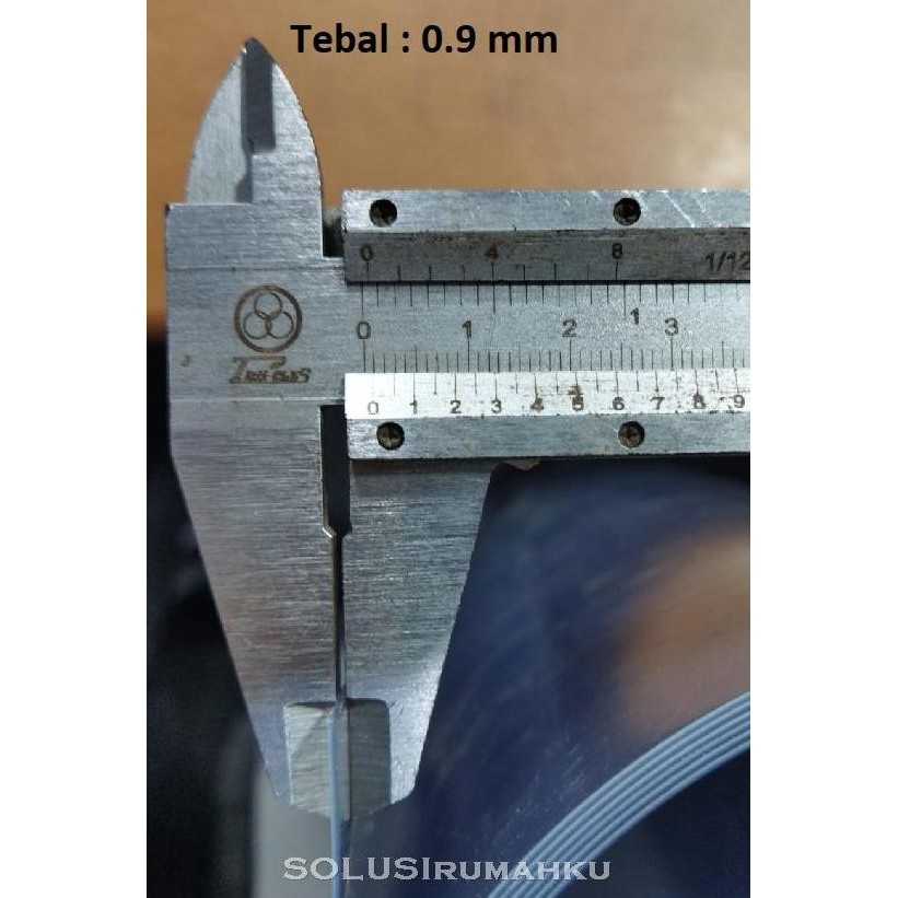 20 METER FIBER PAGAR BENING LEBAR 95 CM FLAT PLASTIK PVC LASERPLAST