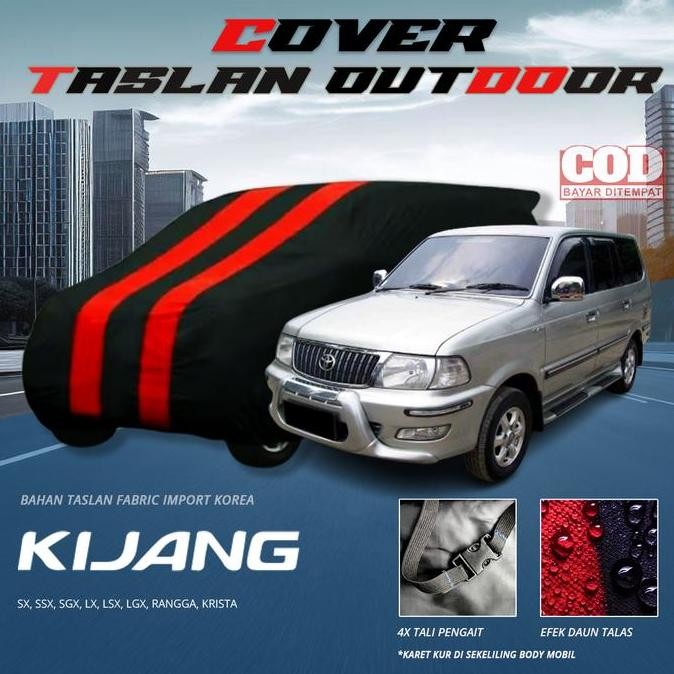 Cover Mobil dari Kain Taslan: Anti Panas Matahari, Debu, dan Hujan untuk Outdoor KIJANG KAPSUL LGX L
