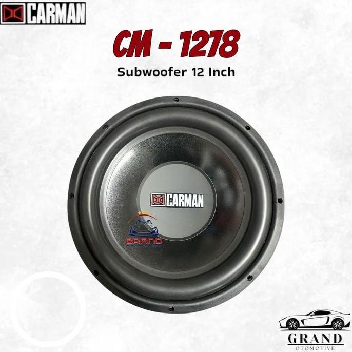 Promo subwoofer speaker Carman 12" CM 1278 12 inch 12 in 12inch double coil Diskon