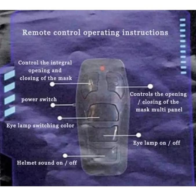 COD Helm Iron man black otomatis voice comment Mainan Helm Iron Man is real