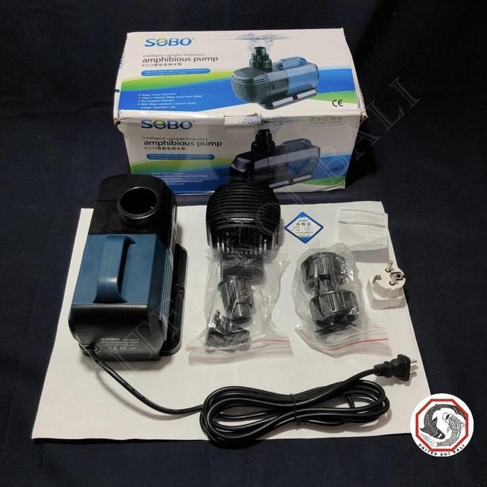 MESIN POMPA CELUP KOLAM IKAN - SOBO BO 9000 KOLAM IKAN KOI