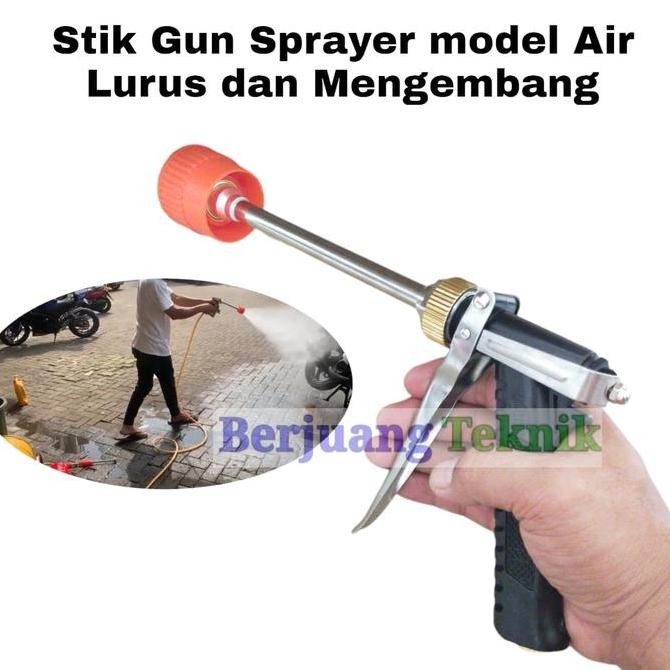 Promo Stik Gun Sprayer Mesin Cuci Steam || Stik Sanchin Dan Sprayer Portable Cod