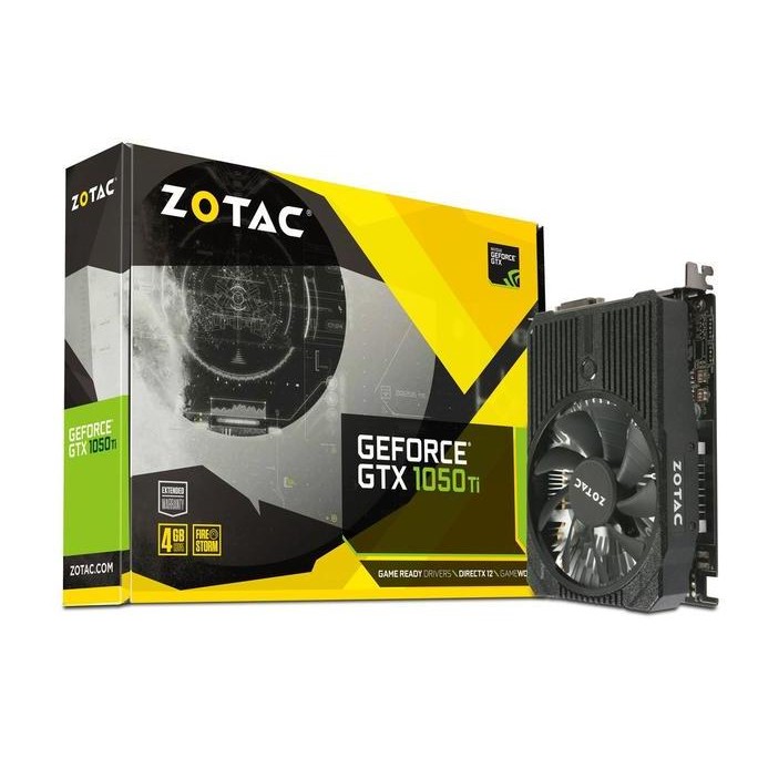 ZOTAC GeForce GTX 1050 Ti (GTX1050Ti) 4GB GDDR5