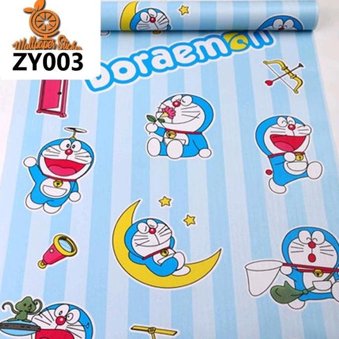 DF377>> Wallpaper Dinding Doraemon 3D Kertas