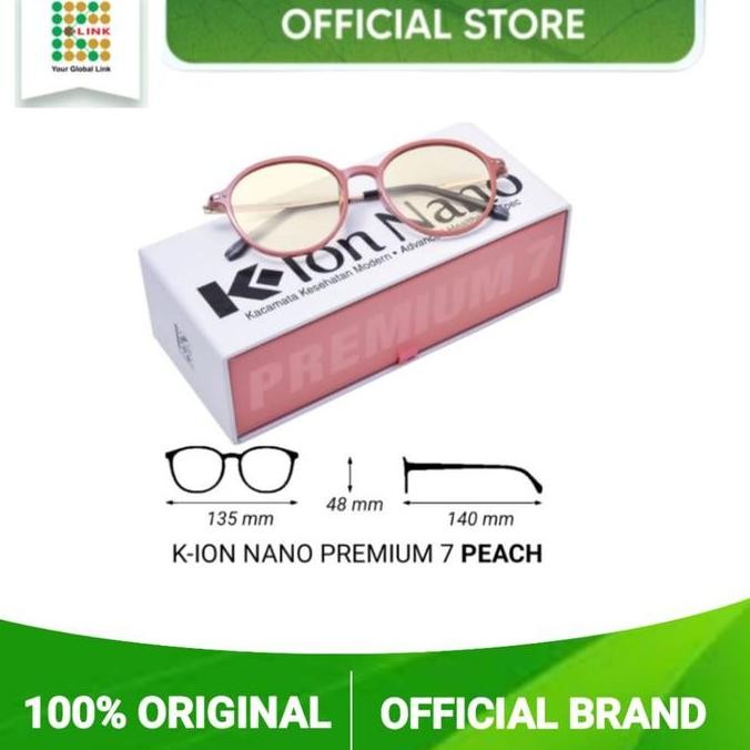 Kacamata K Ion Nano Premium 7 Original Klink.K Ion Nano Premium 7.Kacamata K Ion Nano Pria Wanita. B
