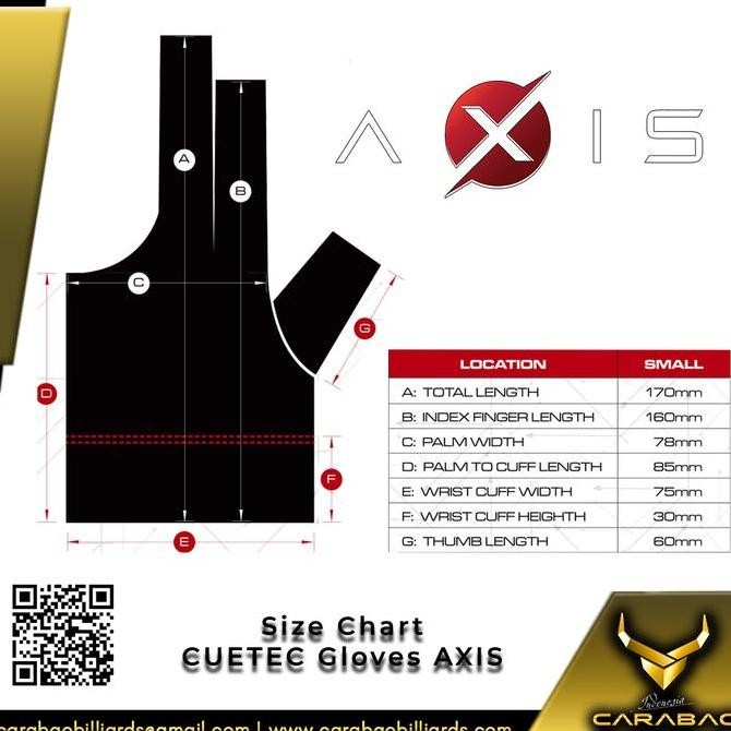 Cuetec Glove Axis