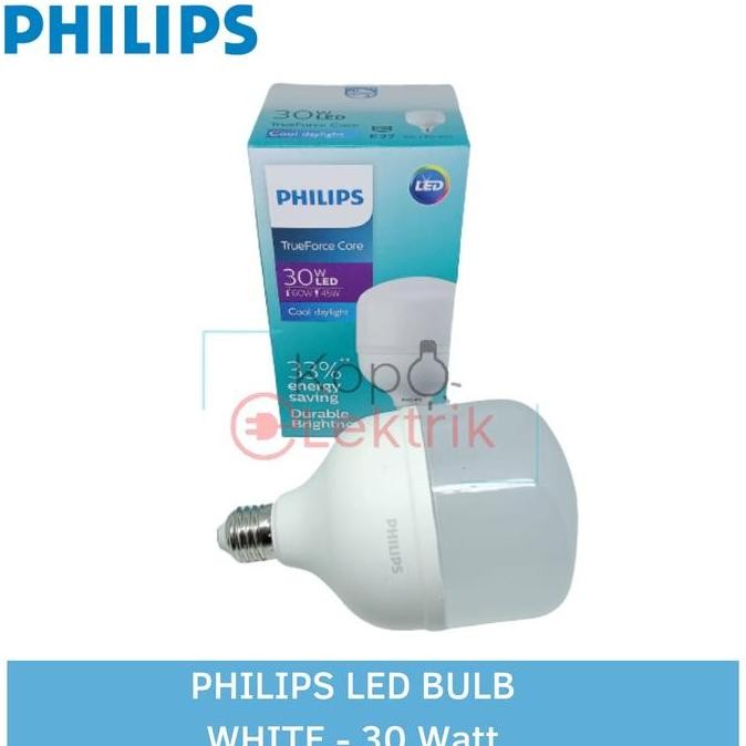 Lampu LED Philips 30w Trueforce Putih Philips 30 Watt