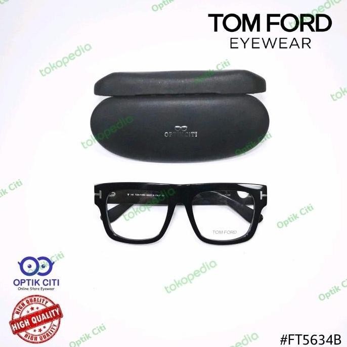Frame Kacamata Pria Tomford 5634 Kotak Besar Dan Tebal Grade Original