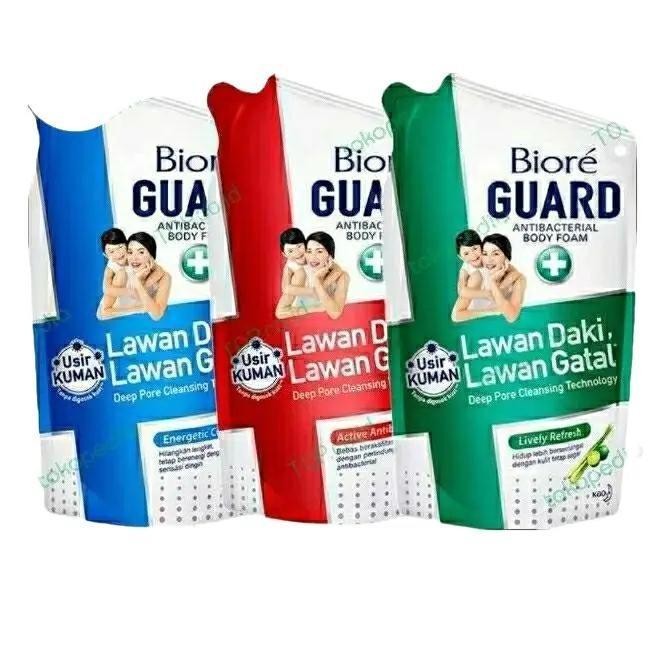 Sabun mandi cair Biore Body wash Refill 800ml Varian Lengkap Deo Protect Anti Bakteri Original 100% 
