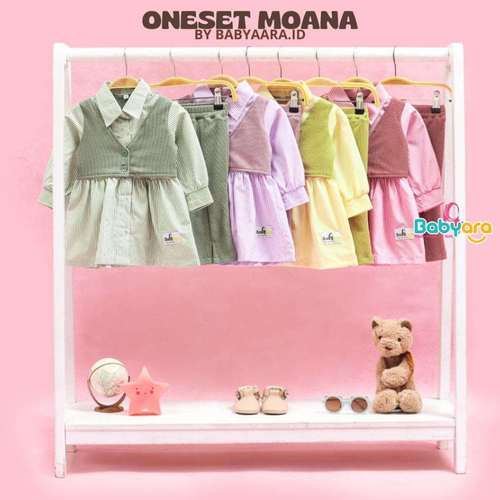 Big Sale Moana Oneset/Pakaian Fashion Anak Perempuan/Setelan Stelan Anak Perempuan/Cardigan Kardigan
