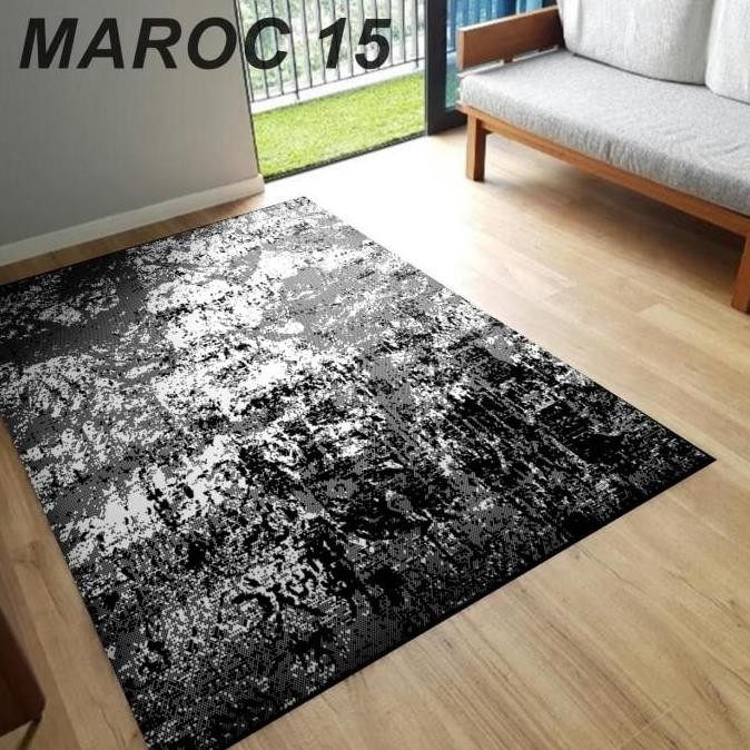 KARPET MAROC 160X210 MONOKROM Karpet Minimalist
