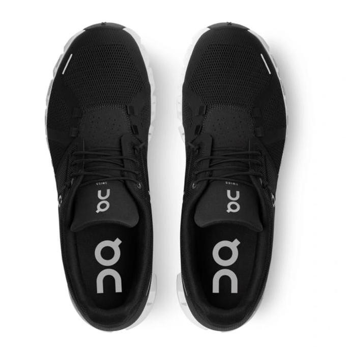 On Running Men'S Shoes - On Running Cloud 5 - Black/White