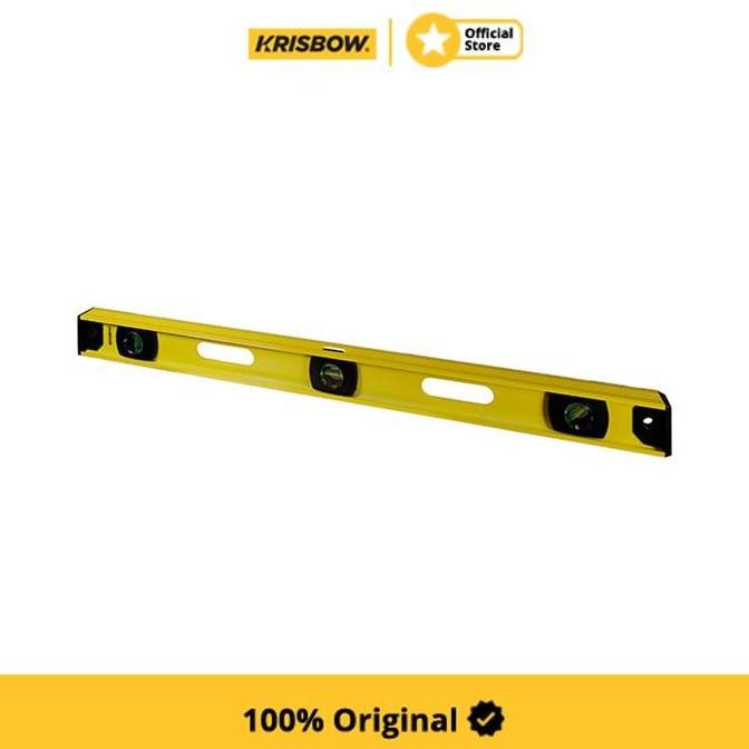 KRISBOW 100 CM WATERPASS LRLS100 - KUNING