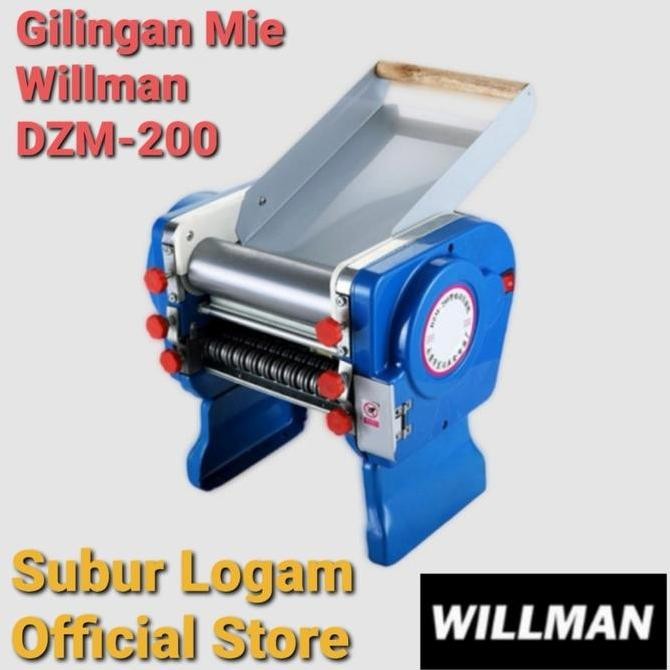 Promo WILLMAN DZM-200 Mesin Gilingan Mie Listrik 2mm & 6mm Stainless Steel DZM200 DZM 200 COD