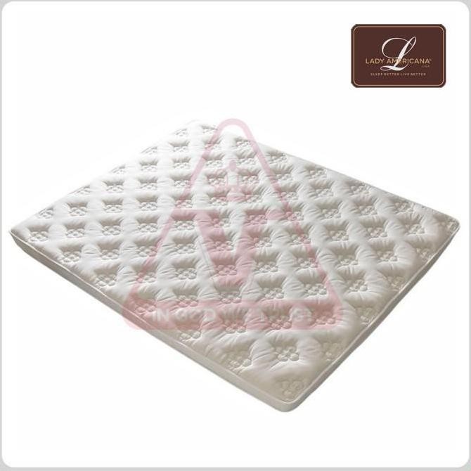 TERBARU - Latex Topper Lady Americana 120 x 200 120x200 Soft Natural Latex