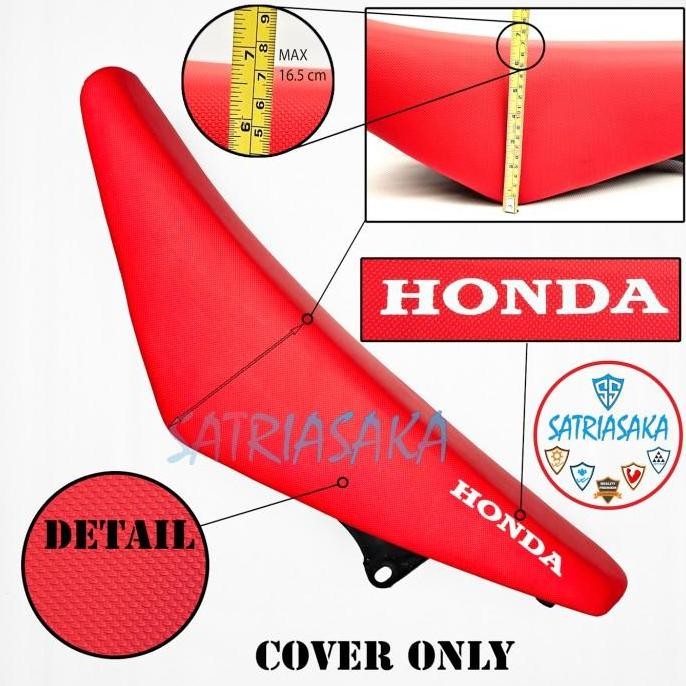 Sarung Crf 150L Busa Tinggi Rata Supermoto Motorcross Enduro Qualitas Premium Satriasaka Busa Jok Cr