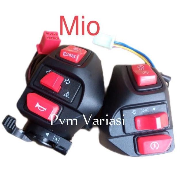 Saklar Vietnam Mio Set Kiri Kanan Plus Hazard Saklar Set Mio J Mio Smile Mio Sporty M3 Suol Gt Motor
