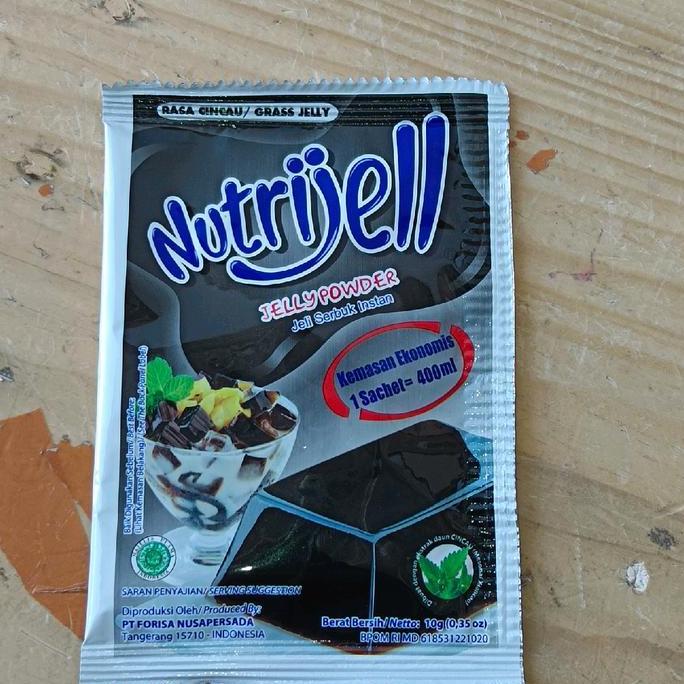 Torta- 12Pcs-Besar Nutrijel Coklat Nutrijell Jelly 30G Nutrijel Besar 30Gram Nutrijel Jeli Besar 30 